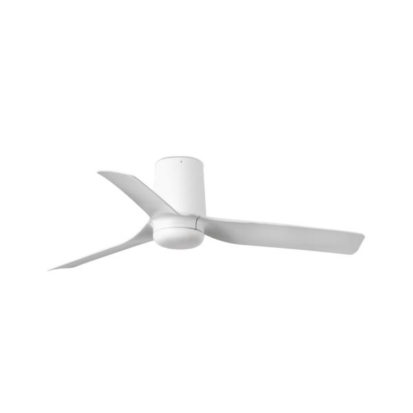 Ventilador Mini Punt Tub S FARO - Blanco - Sin luz Ø90cm.