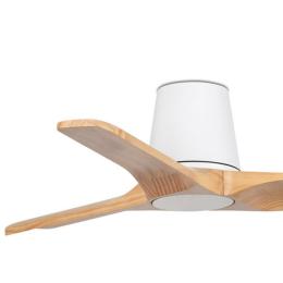 Ventilador Mini Heywood Tub S FARO - Blanco - Sin luz Ø90cm.