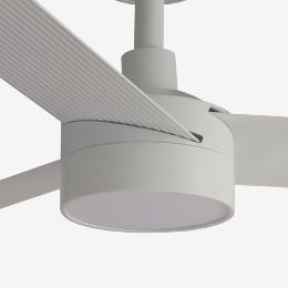 Ventilador Cruiser S FARO Blanco - Luz LED - Ø106cm. 