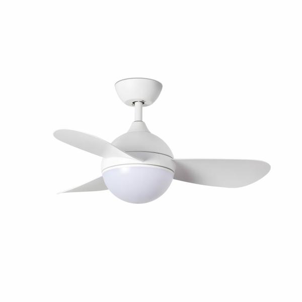 Ventilador HVAR S FARO Blanco - Luz LED - Ø97cm. 