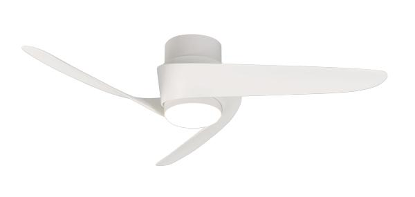 Ventilador Island Mantra - Blanco Motor DC Luz LED Ø102cm.