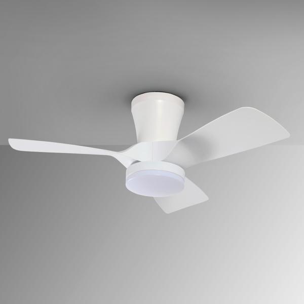 Ventilador Polaris Schuller - Blanco Motor DC LED Ø81cm