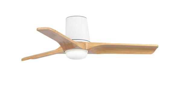 Ventilador Heywood Tub S FARO Blanco - Luz LED 90cm.Ø