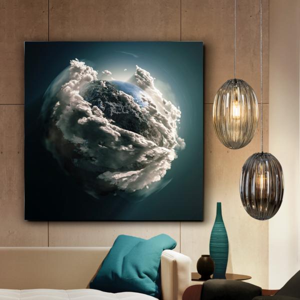 Cuadro cristal MADRE TIERRA - Schuller 100X100 cm