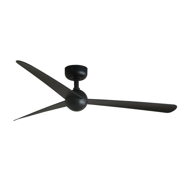 Ventilador Sfera M FARO - Negro - Sin luz Ø125cm.