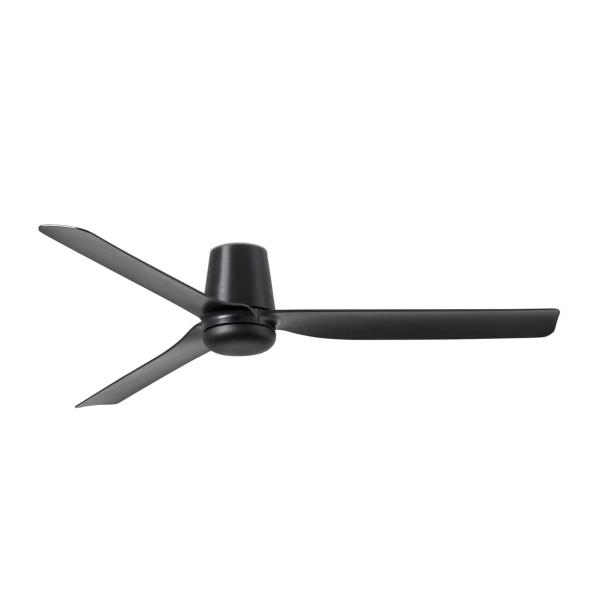 Ventilador Punt Tub M FARO Negro - sin luz. 130cm.Ø