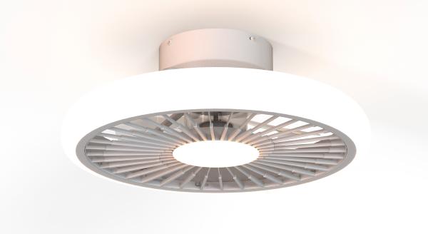 Ventilador Turbo Mantra - Blanco Luz LED Ø51cm