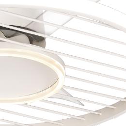 Ventilador Soho Mantra - Blanco Motor DC Luz LED Ø66cm