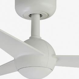 Ventilador Sfera S FARO - Blanco - Sin luz Ø90cm.