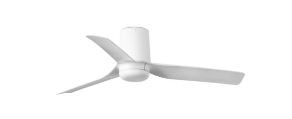 Ventilador Mini Punt Tub S FARO - Blanco - Sin luz Ø90cm.